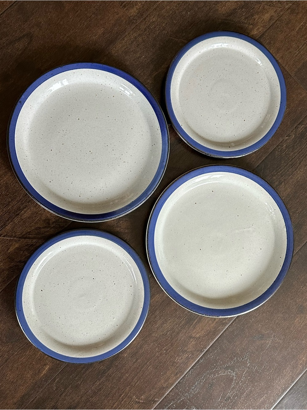 1960’s Christine Knabstrup stone ware dinner and luncheon plates
